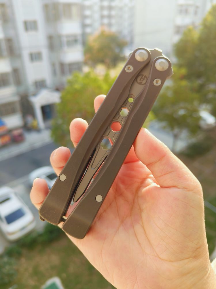 🚫 Maxace Knives 罗兰二代 M390刃 钛合金柄 棕色 原价998 促销价750