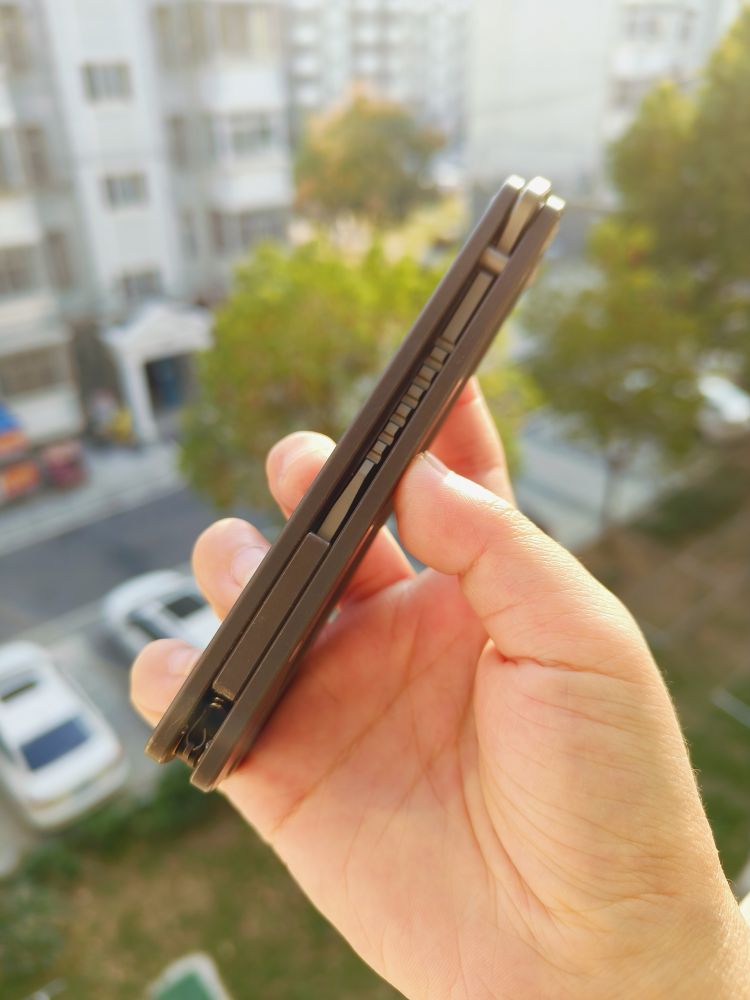 Maxace Knives 罗兰二代 M390刃 钛合金柄 棕色 998