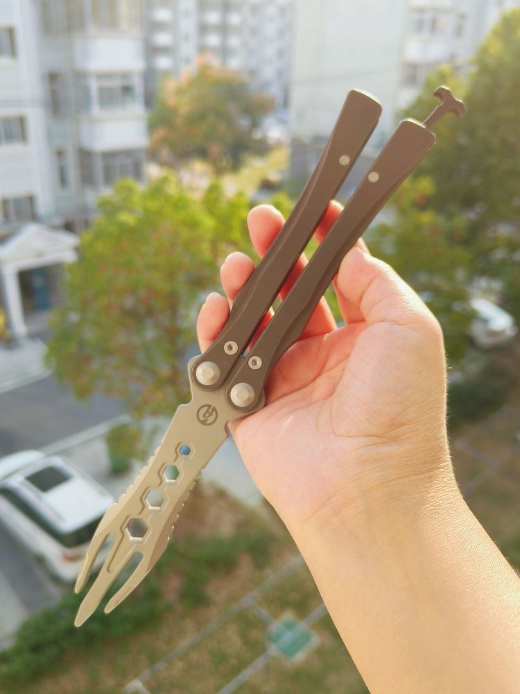 🚫 Maxace Knives 罗兰二代 M390刃 钛合金柄 棕色 原价998 促销价750