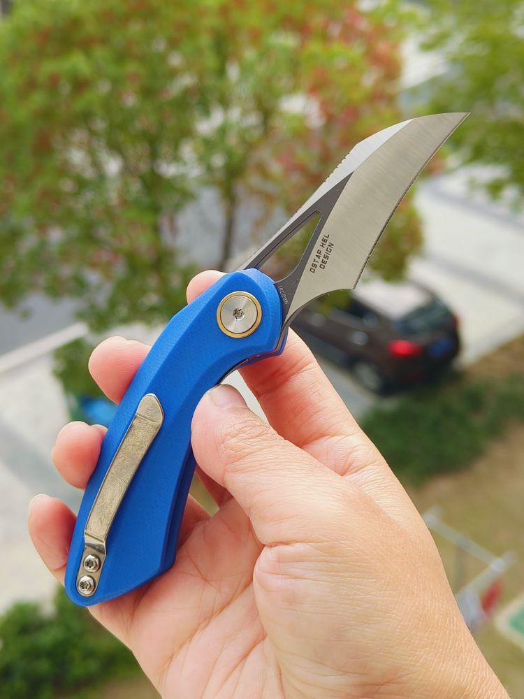 【特惠】Bestech Knives 14C28N钢 G10柄 蓝色 BG53D-2 原价498 特惠399