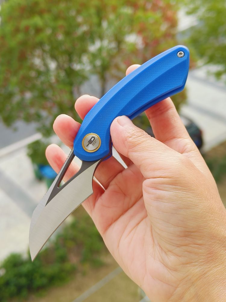 【特惠】Bestech Knives 14C28N钢 G10柄 蓝色 BG53D-2 原价498 特惠399