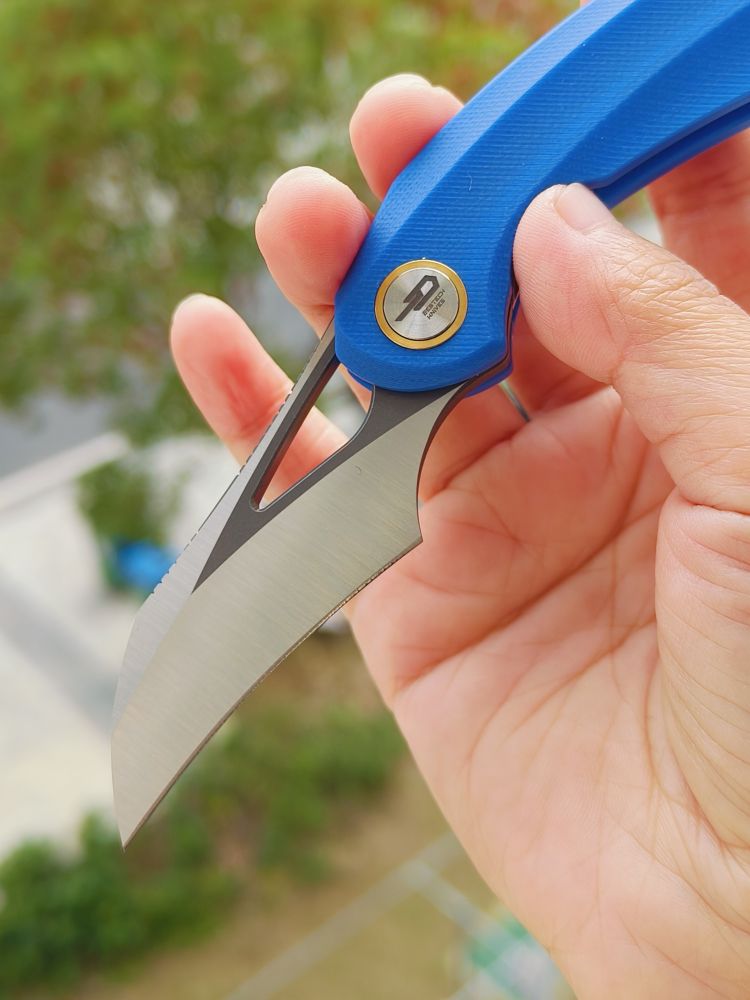 【特惠】Bestech Knives 14C28N钢 G10柄 蓝色 BG53D-2 原价498 特惠399