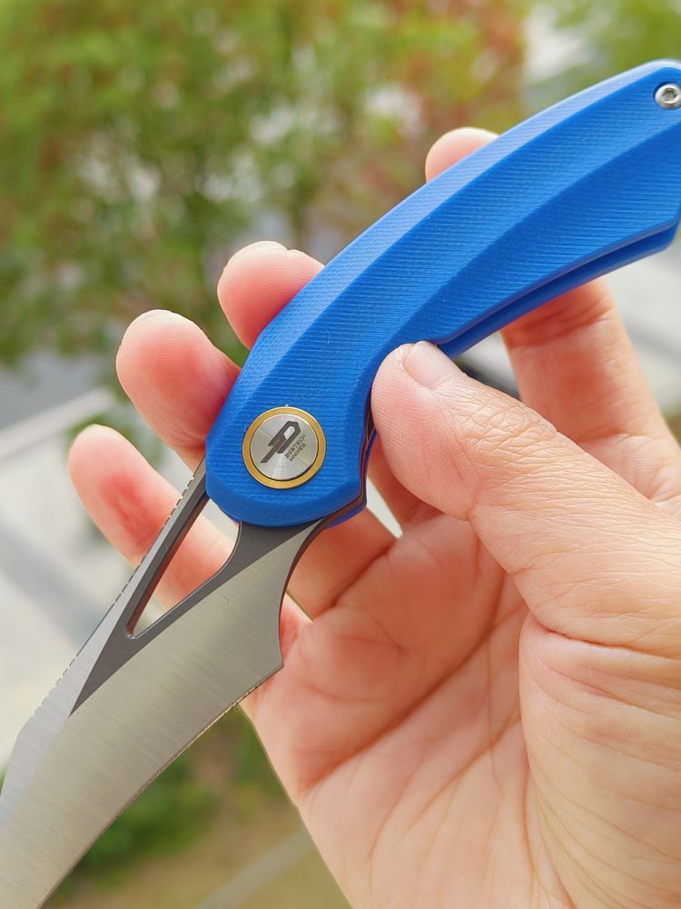 【特惠】Bestech Knives 14C28N钢 G10柄 蓝色 BG53D-2 原价498 特惠399