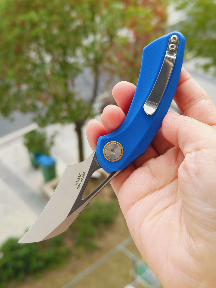 【特惠】Bestech Knives 14C28N钢 G10柄 蓝色 BG53D-2 原价498 特惠399