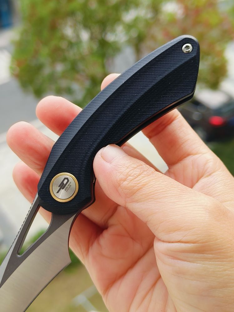 Bestech Knives 14C28N钢 G10柄 黑色 BG53A-2