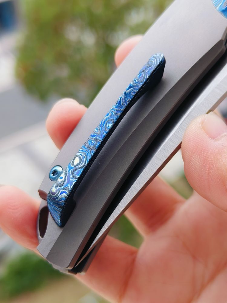 【特惠】Bestech Knives M390钢 钛合金柄镶嵌锆马 BT2111D 原价3600 特惠2800