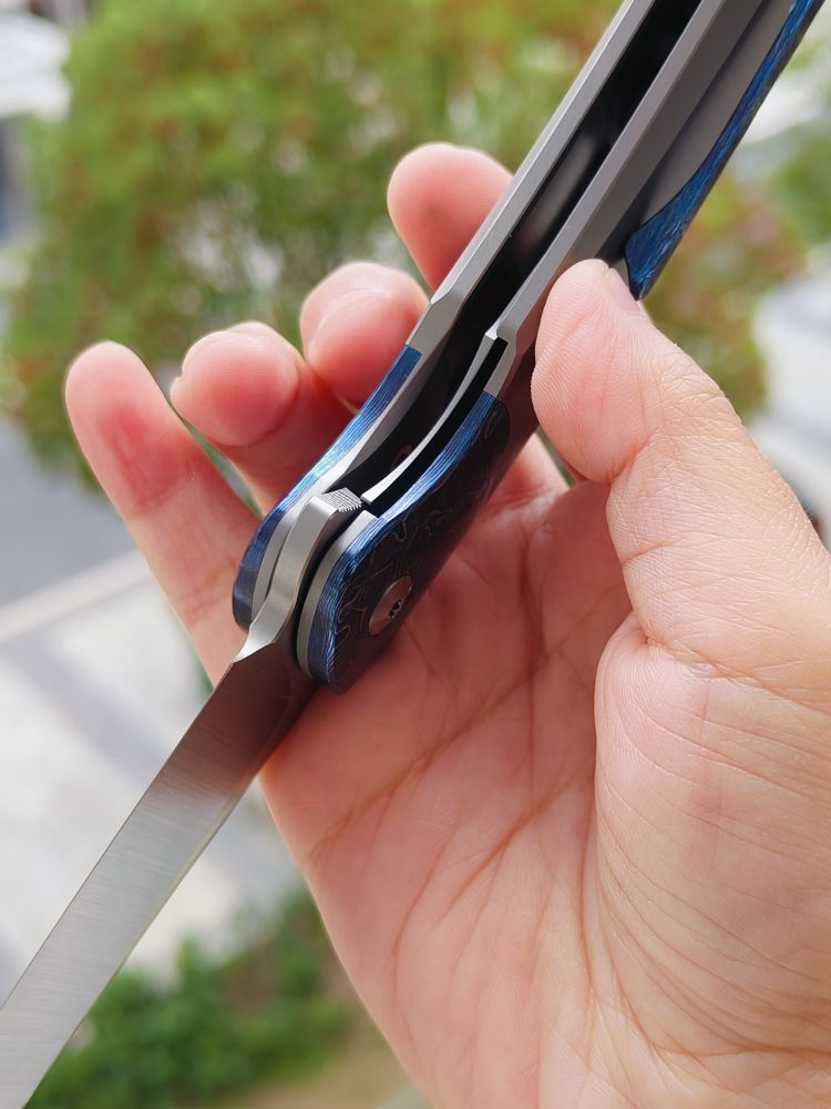 【特惠】Bestech Knives M390钢 钛合金柄镶嵌锆马 BT2111D 原价3600 特惠2800