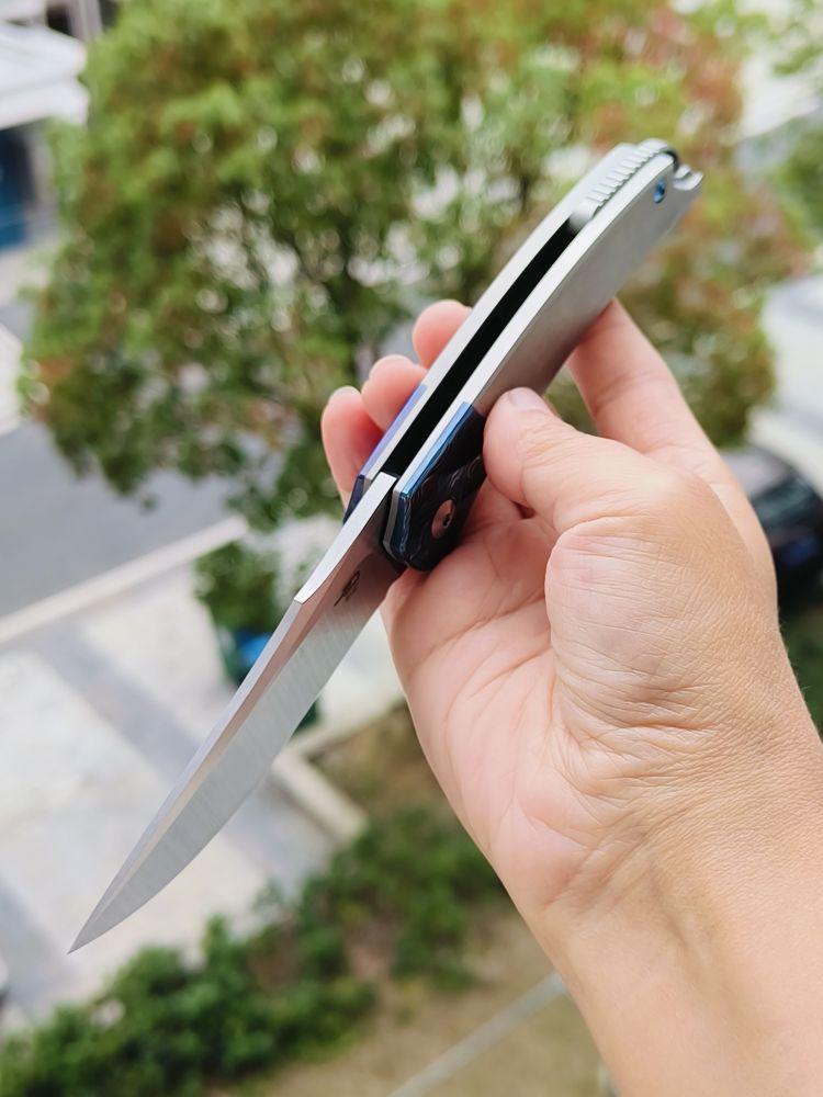 【特惠】Bestech Knives M390钢 钛合金柄镶嵌锆马 BT2111D 原价3600 特惠2800