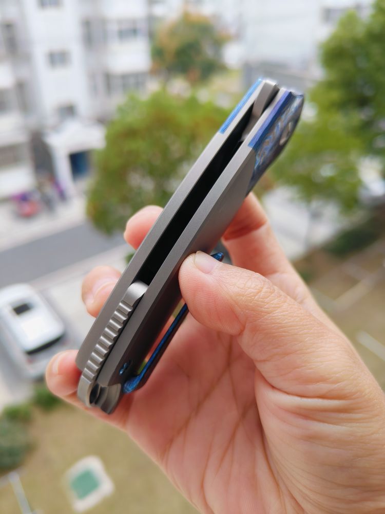 【特惠】Bestech Knives M390钢 钛合金柄镶嵌锆马 BT2111D 原价3600 特惠2800