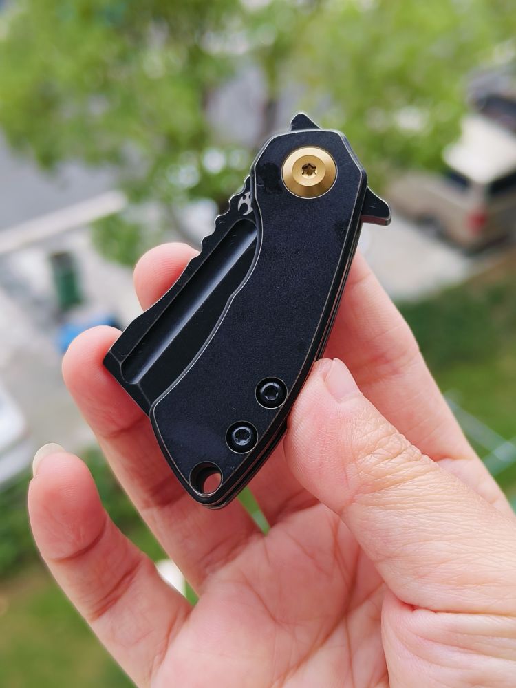🚫 Kansept Knives Mini Korvid S35VN钢 钛合金柄 K3030A6