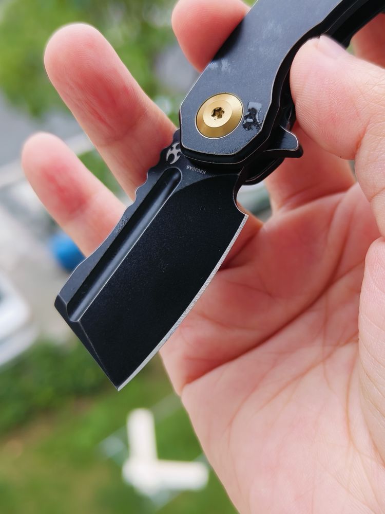 🚫 Kansept Knives Mini Korvid S35VN钢 钛合金柄 K3030A6