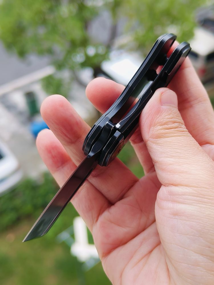 🚫 Kansept Knives Mini Korvid S35VN钢 钛合金柄 K3030A6