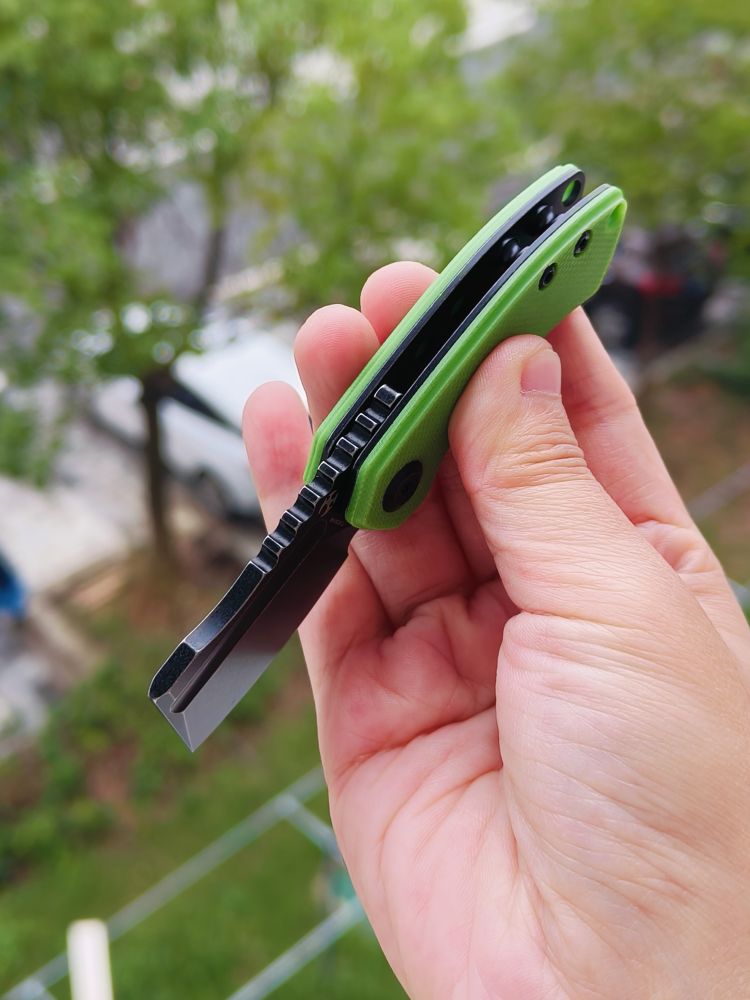 Kansept Knives Mini Korvid 154CM钢 G10柄 T3030A8 绿色