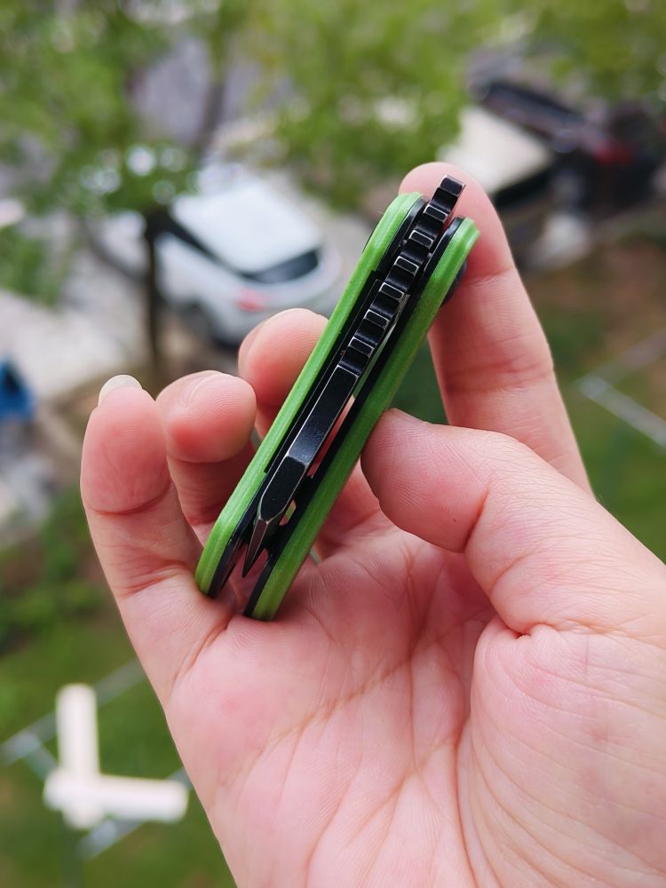 Kansept Knives Mini Korvid 154CM钢 G10柄 T3030A8 绿色