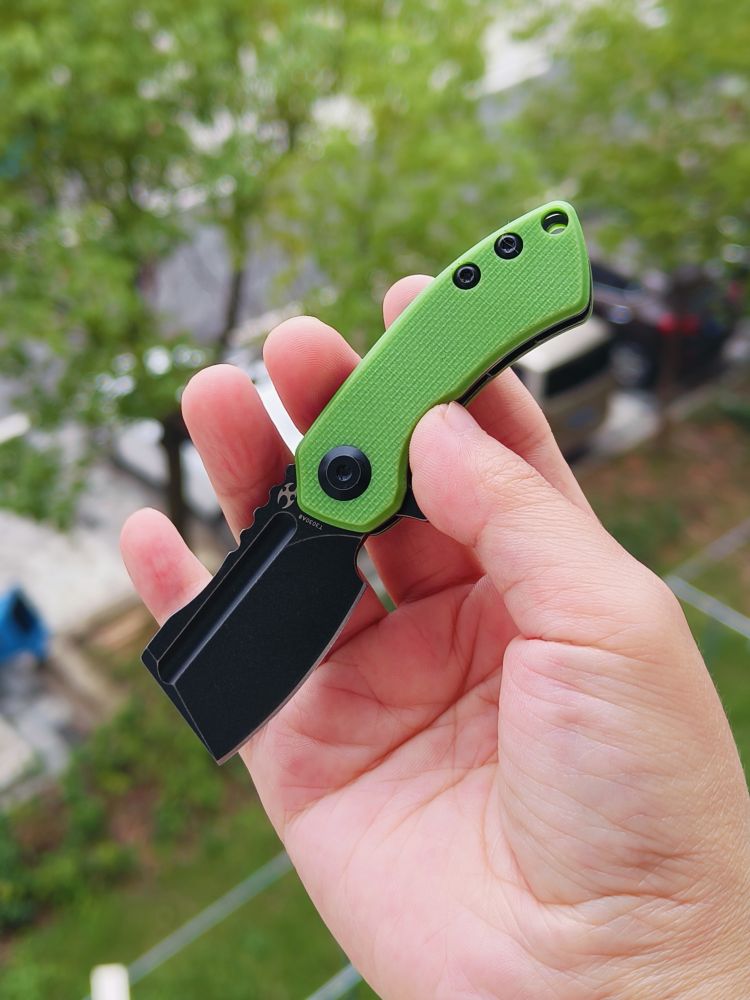 Kansept Knives Mini Korvid 154CM钢 G10柄 T3030A8 绿色
