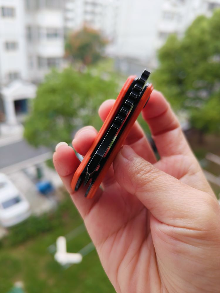 Kansept Knives Mini Korvid 154CM钢 G10柄 T3030A7 橙色