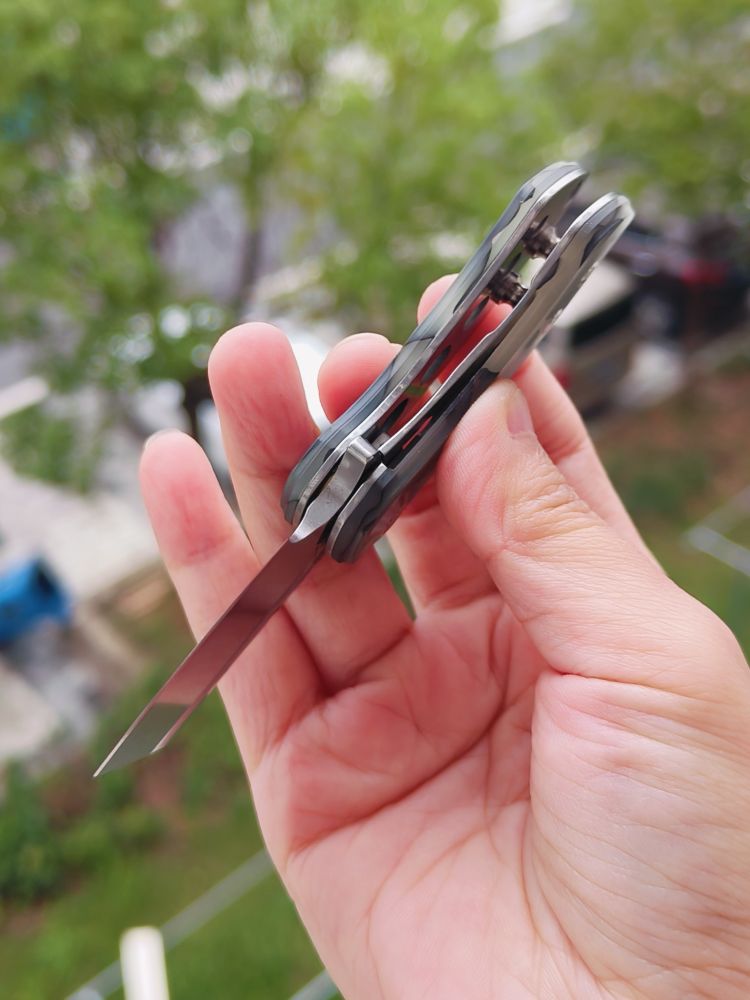 Kansept Knives Mini Korvid 154CM钢 夜光树脂柄 T3030B5