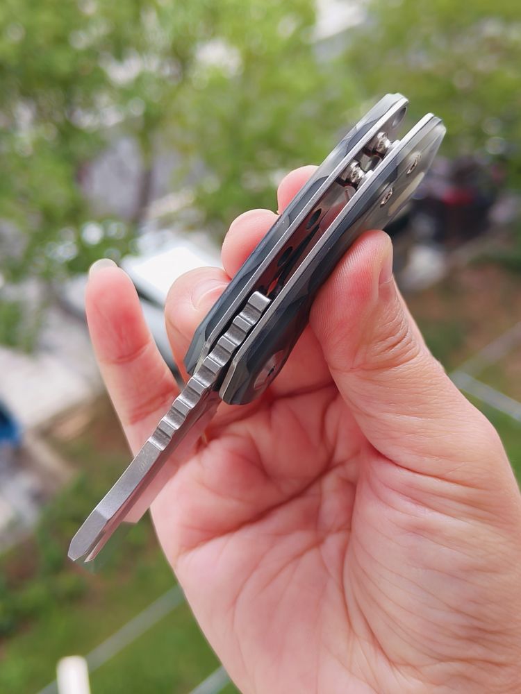 Kansept Knives Mini Korvid 154CM钢 夜光树脂柄 T3030B5