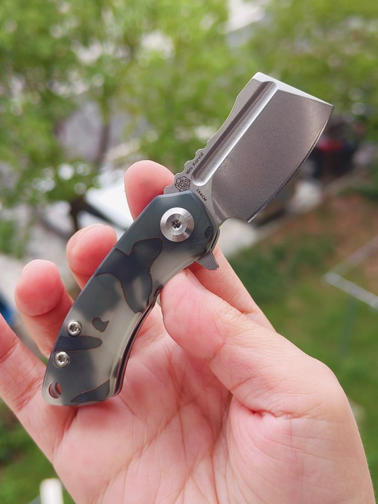 Kansept Knives Mini Korvid 154CM钢 夜光树脂柄 T3030B5