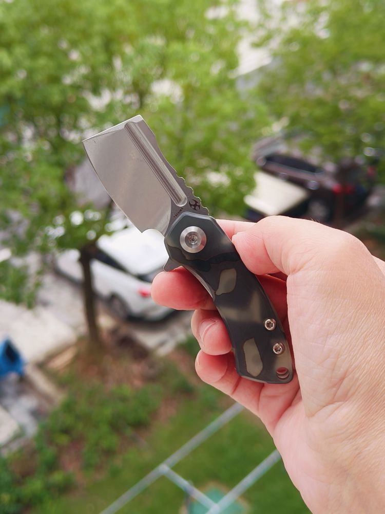Kansept Knives Mini Korvid 154CM钢 夜光树脂柄 T3030B5