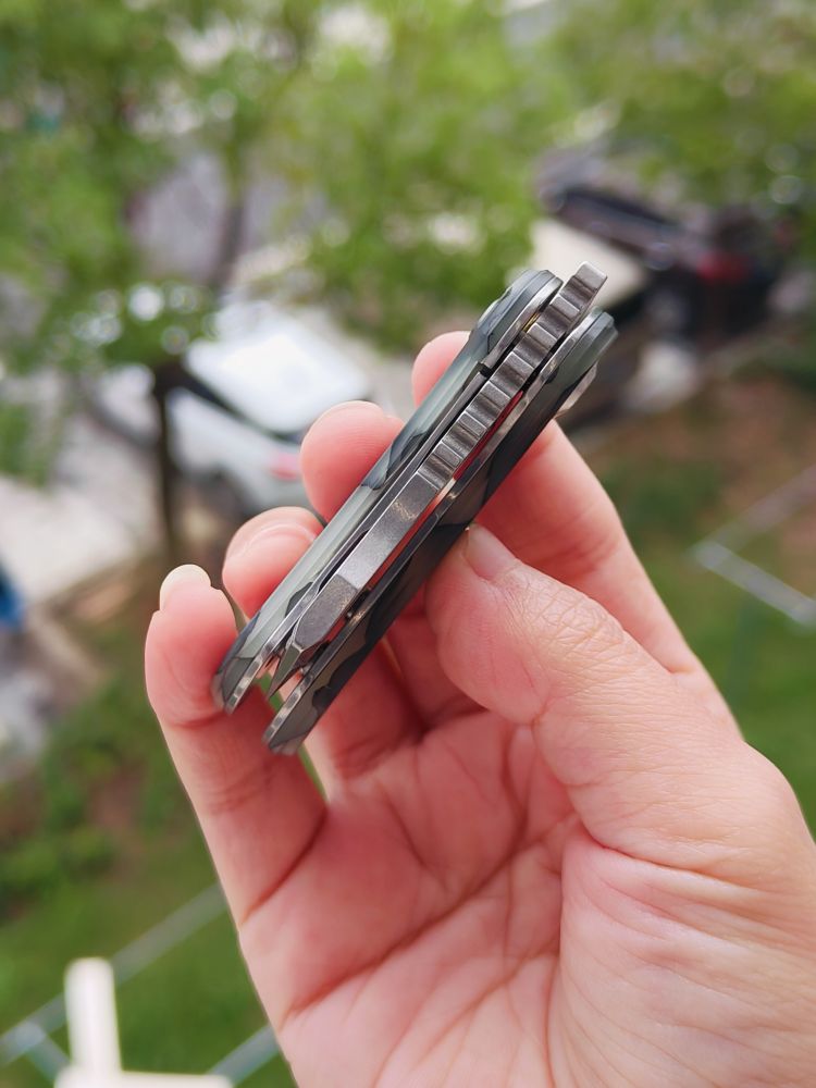 Kansept Knives Mini Korvid 154CM钢 夜光树脂柄 T3030B5