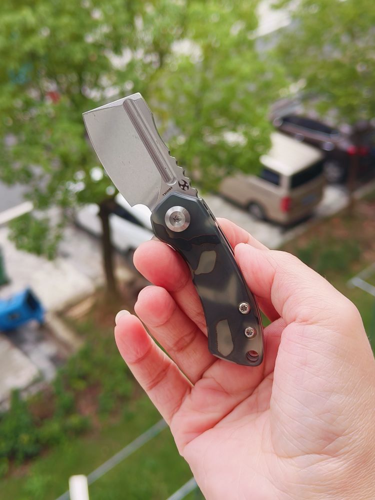 Kansept Knives Mini Korvid 154CM钢 夜光树脂柄 T3030B5