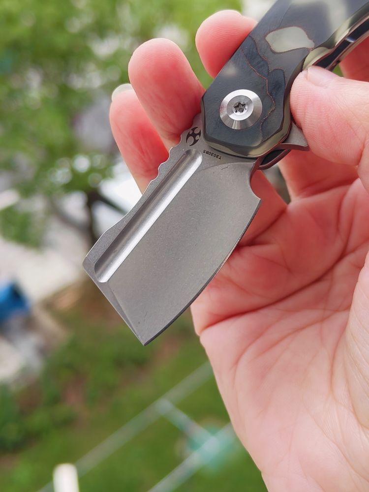 Kansept Knives Mini Korvid 154CM钢 夜光树脂柄 T3030B5