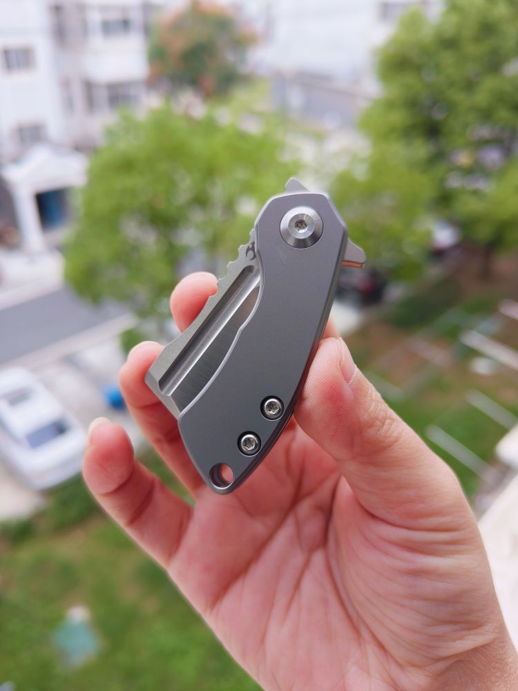 Kansept Knives Mini Korvid S35VN钢 钛合金柄 K3030A2