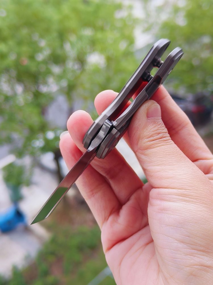 Kansept Knives Mini Korvid S35VN钢 钛合金柄 K3030A3