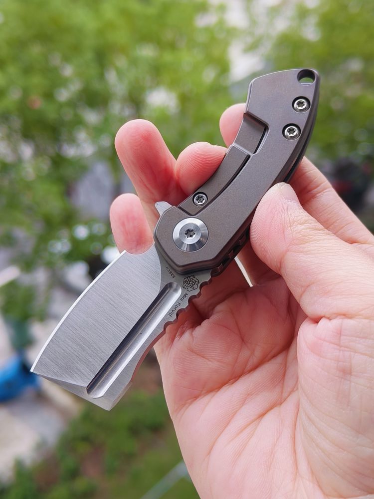 Kansept Knives Mini Korvid S35VN钢 钛合金柄 K3030A3