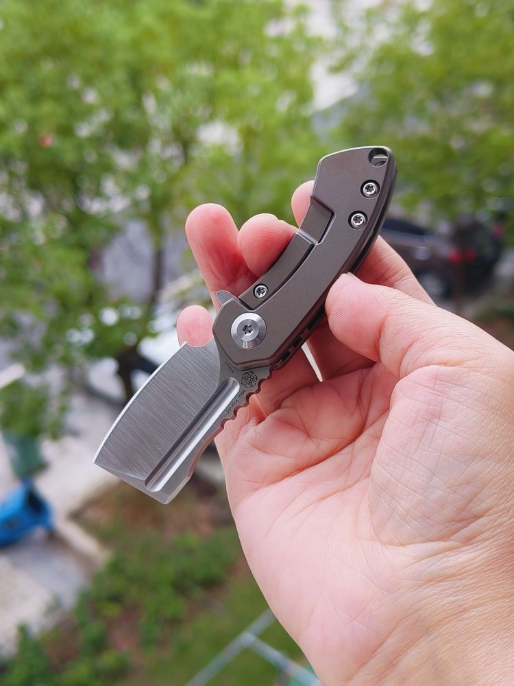 Kansept Knives Mini Korvid S35VN钢 钛合金柄 K3030A3