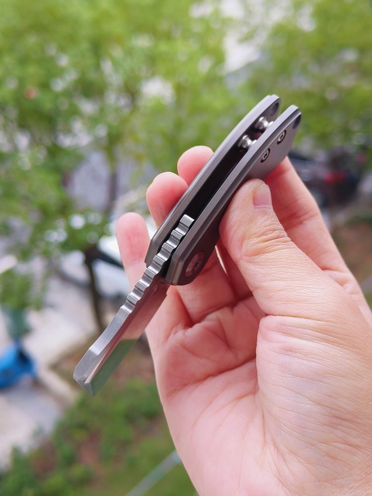 Kansept Knives Mini Korvid S35VN钢 钛合金柄 K3030A3