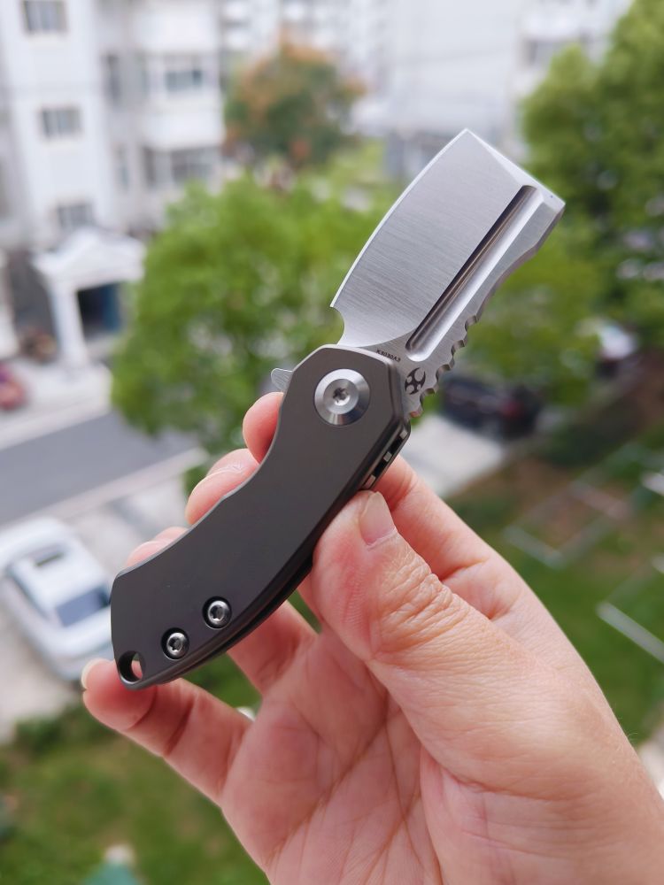 Kansept Knives Mini Korvid S35VN钢 钛合金柄 K3030A3
