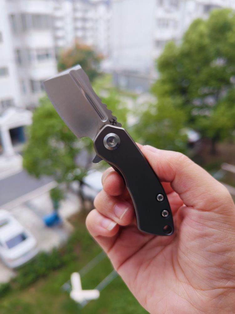 Kansept Knives Mini Korvid S35VN钢 钛合金柄 K3030A3