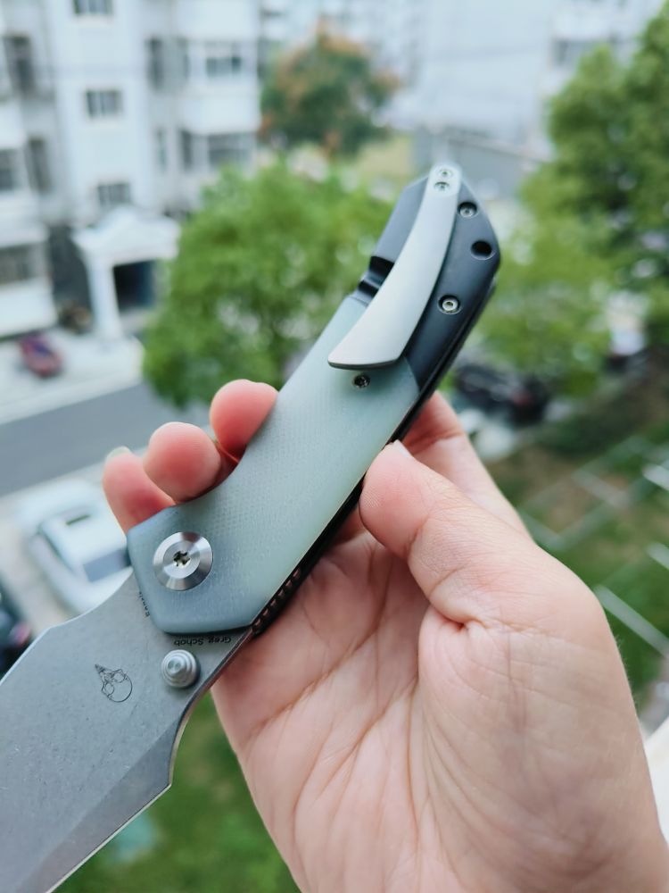 【售完】Kansept Knives Fenrir S35VN钢 钛合金+G10柄 K1034A5 原价 1099 特惠599