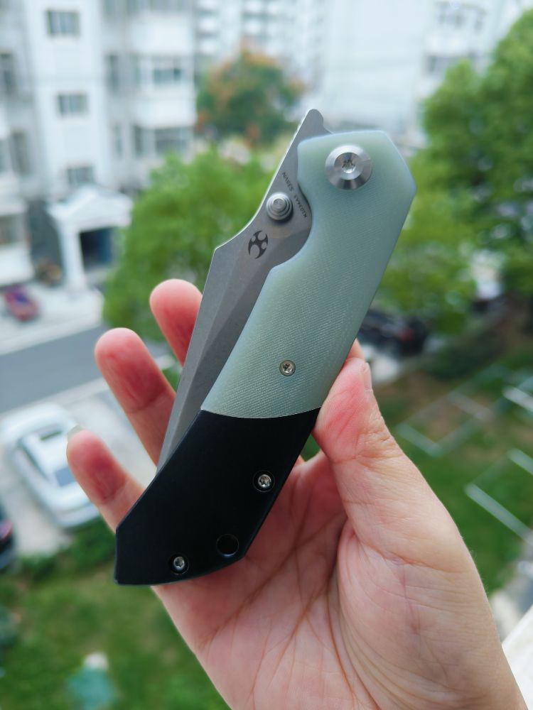 【售完】Kansept Knives Fenrir S35VN钢 钛合金+G10柄 K1034A5 原价 1099 特惠599