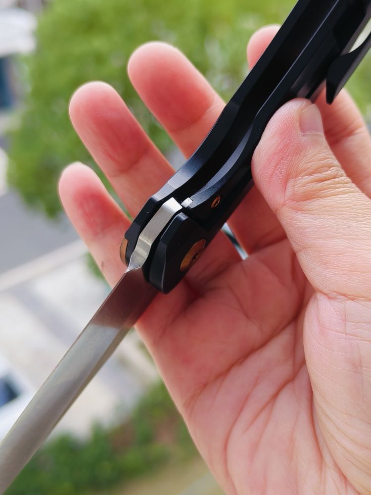 🚫 Kansept Knives Mini Accipiter S35VN钢 钛+紫铜柄 K2007A3 1260