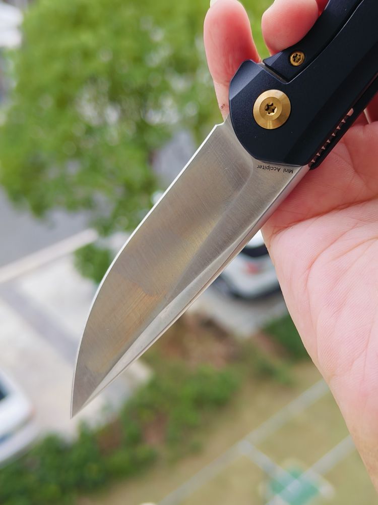 🚫 Kansept Knives Mini Accipiter S35VN钢 钛+紫铜柄 K2007A3 1260