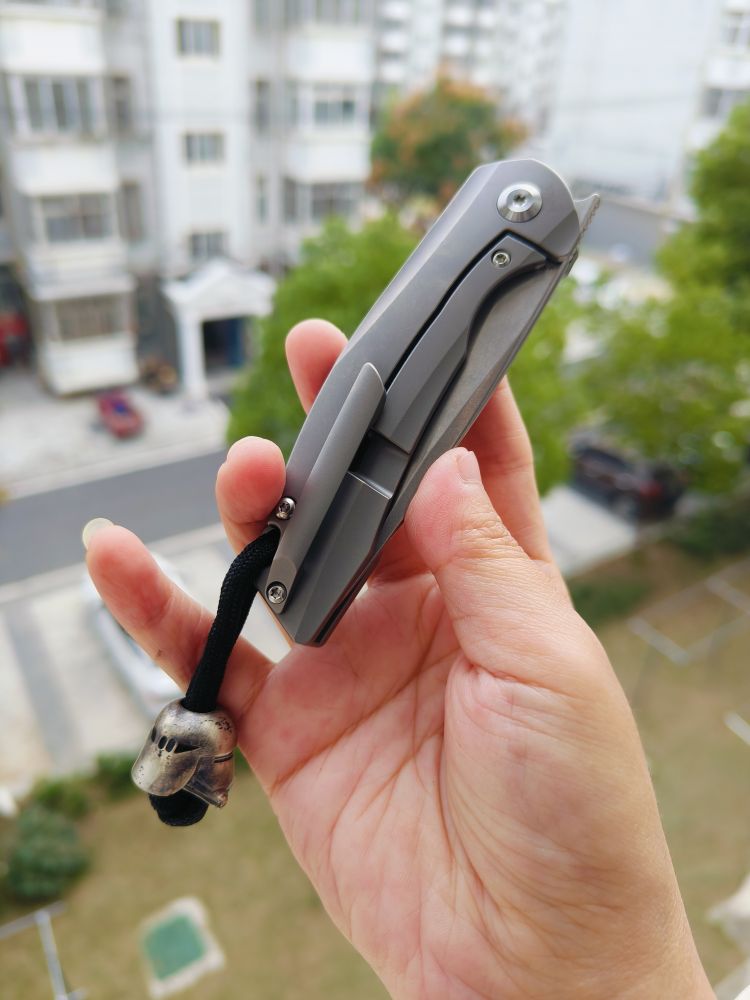 🚫 Kansept Knives Mini Accipiter S35VN钢 钛+米卡塔柄 K2007A1 1260