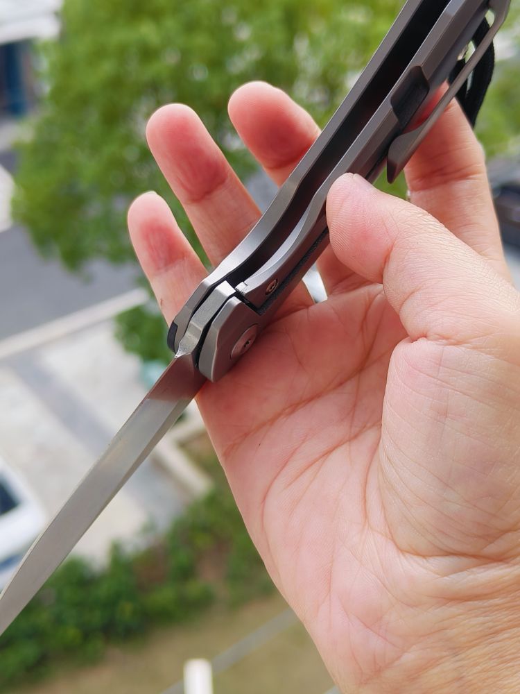🚫 Kansept Knives Mini Accipiter S35VN钢 钛+米卡塔柄 K2007A1 1260