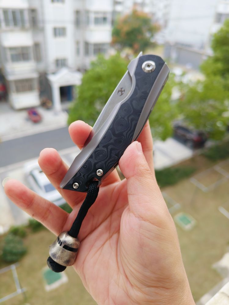 🚫 Kansept Knives Mini Accipiter S35VN钢 钛+米卡塔柄 K2007A1 1260