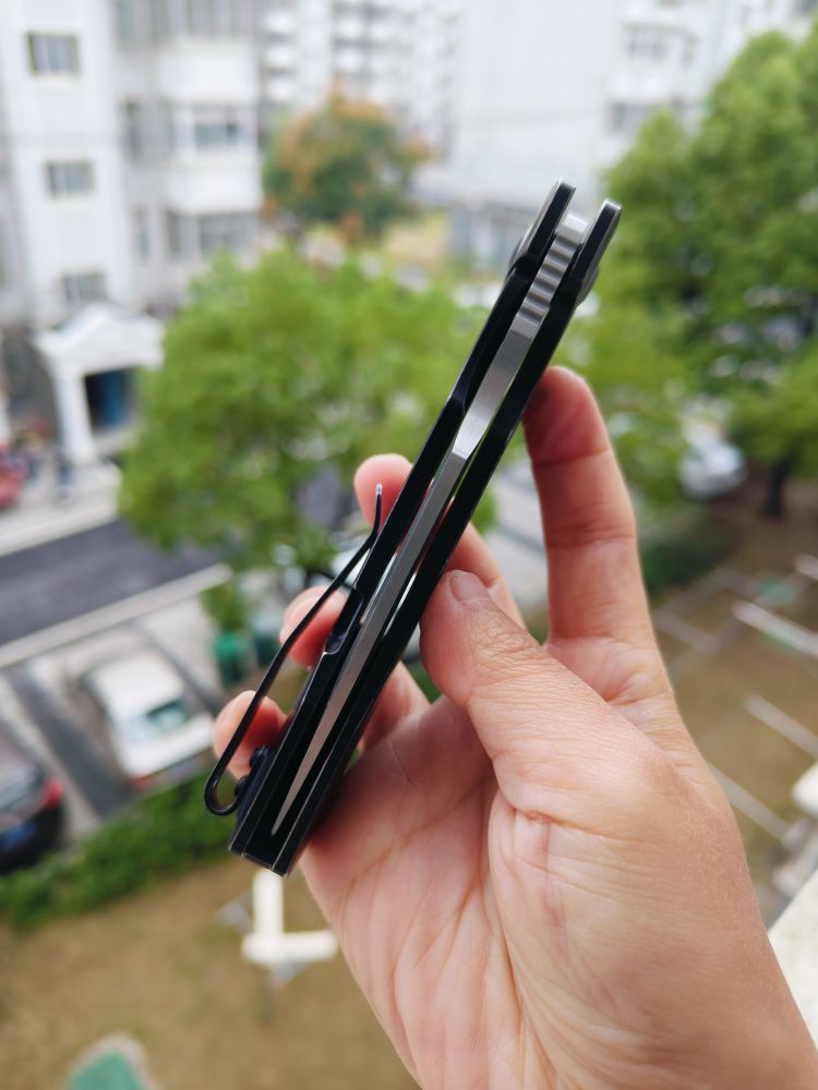 【特惠】Kansept Knives Entity 大马士革钢 钛柄 K1036A3 黑色 原价1260 特惠699