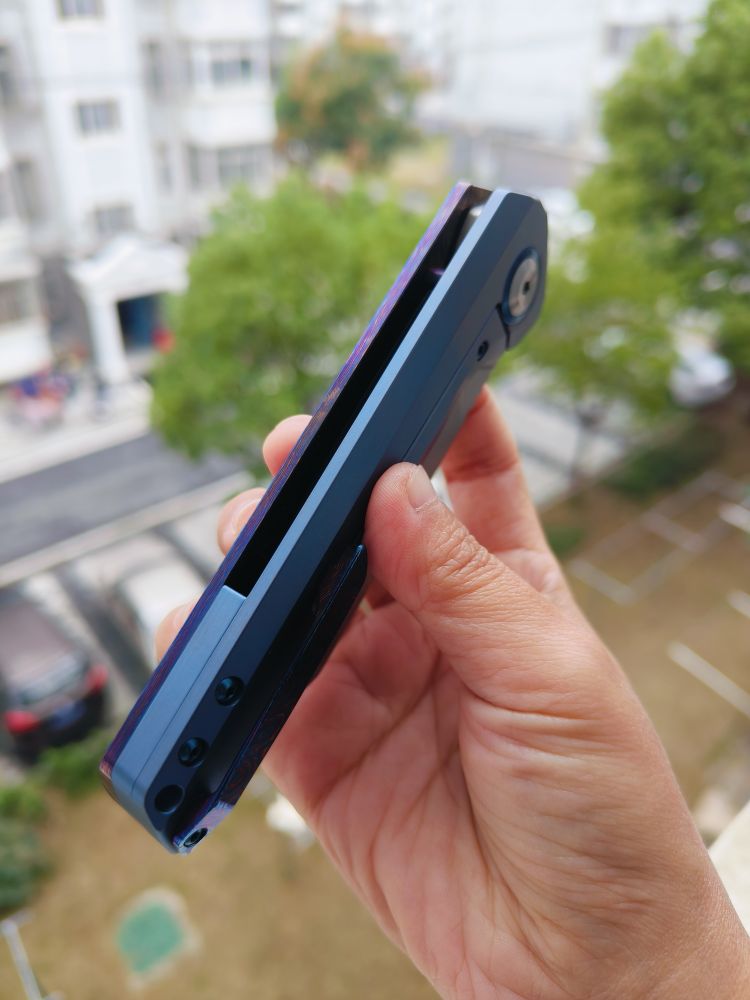 【特惠】Kansept Knives Bulldozer CPM-20CV钢 钛马+钛合金柄 钛马背夹 K1028A3 原价2180 特惠1199