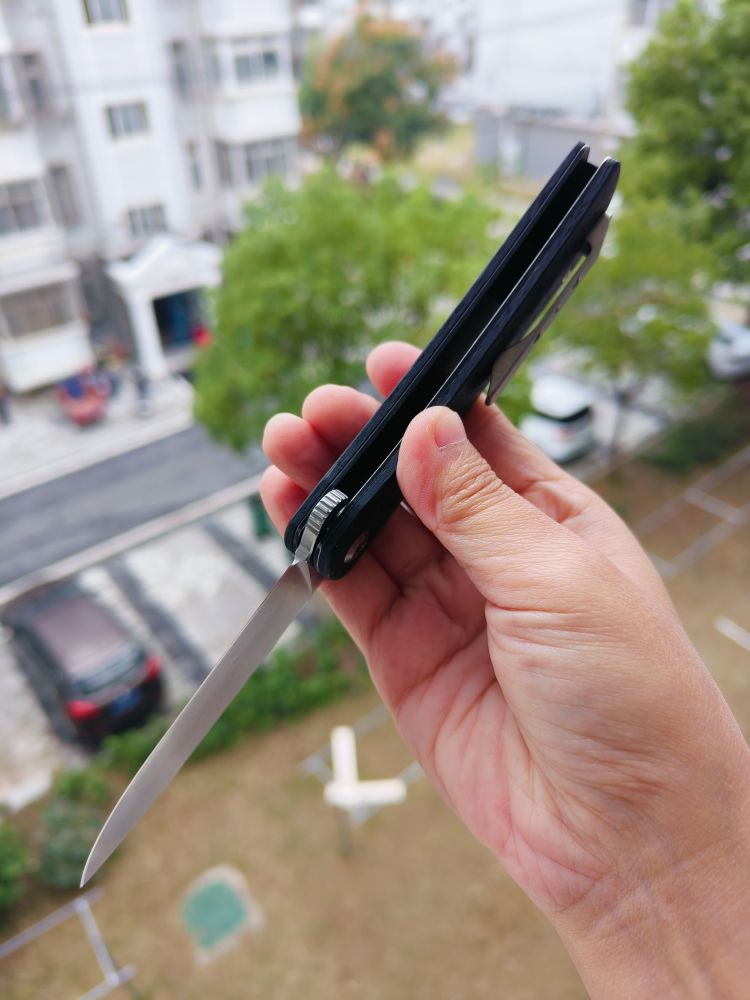 🚫 Kansept Knives Weasel 154CM钢 碳纤维柄 T2020A3