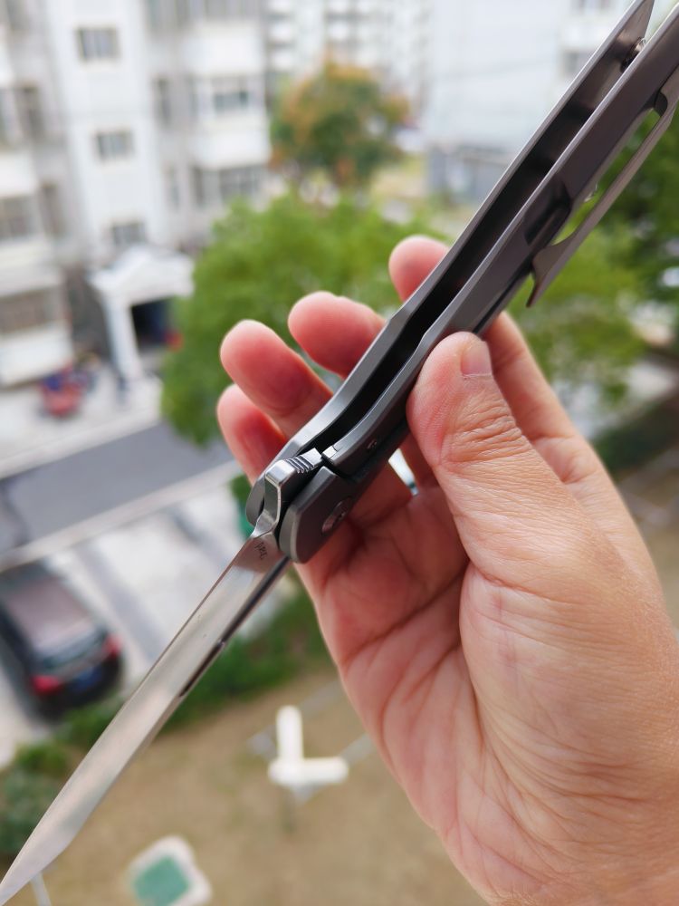 🚫 Kansept Knives Shard S35VN钢 钛合金+碳纤维柄 K1006A5