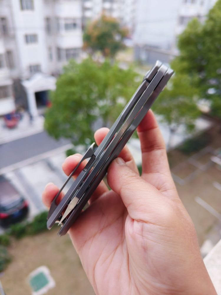 🚫 Kansept Knives Shard S35VN钢 钛合金+碳纤维柄 K1006A5