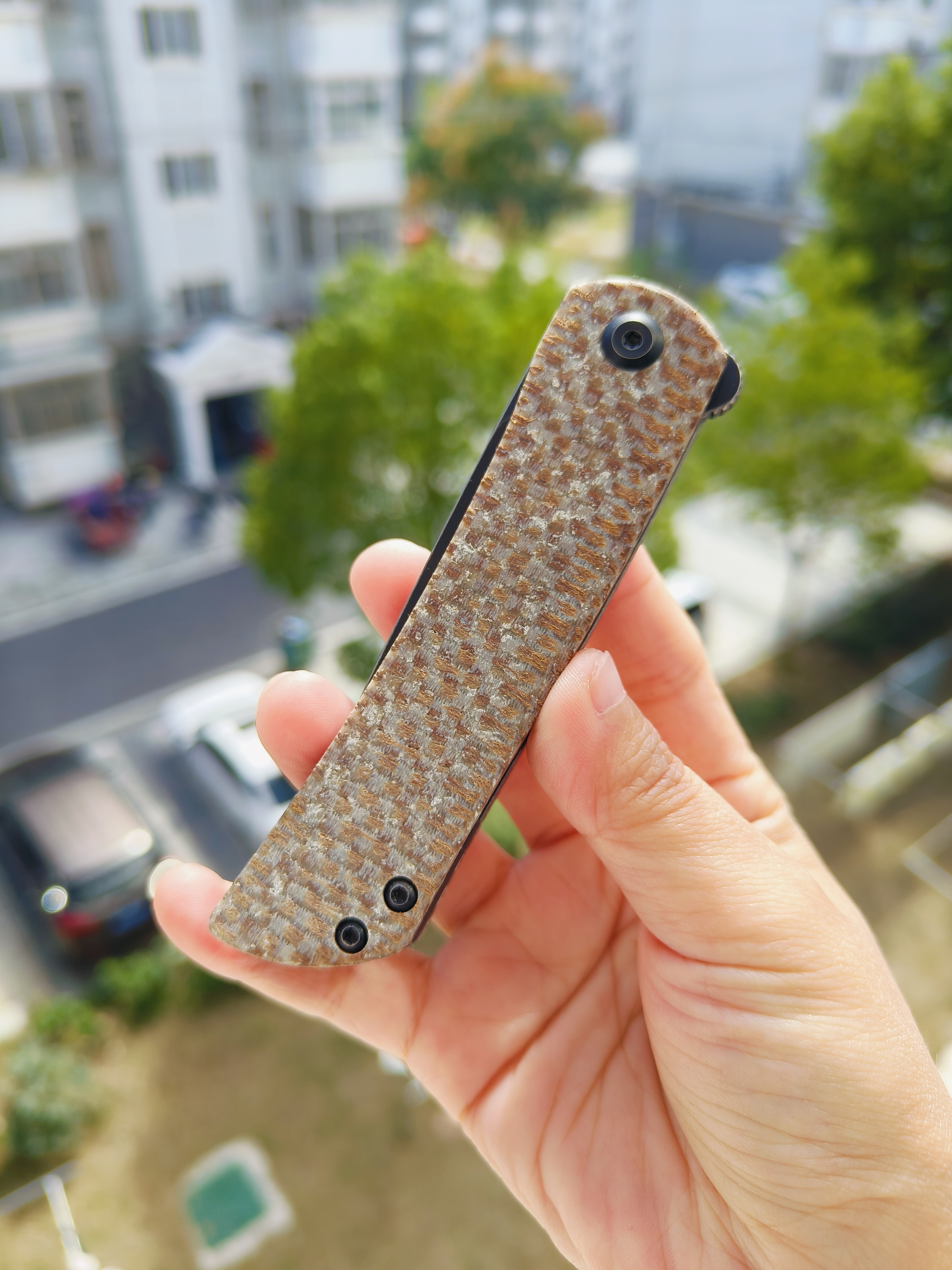 【售完】Kansept Knives 154CM钢 米卡塔柄 T2020A5 原价 428 特价 245