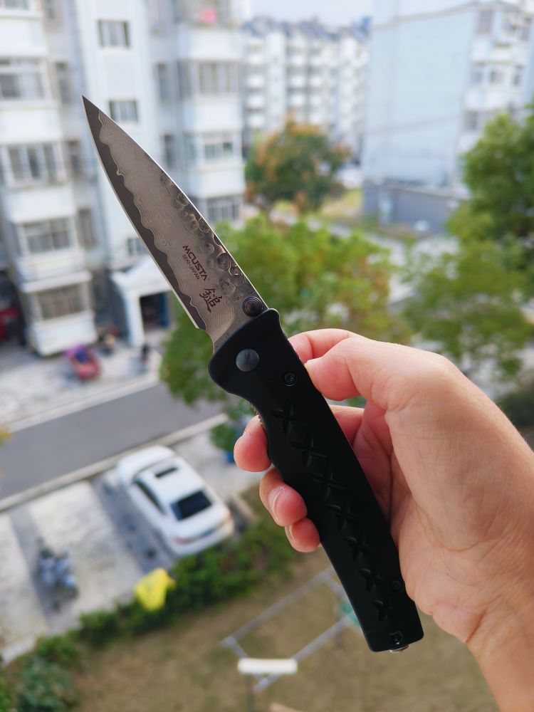 Mcusta Knives 大马士革钢 铝合金柄 MC-0161D 900