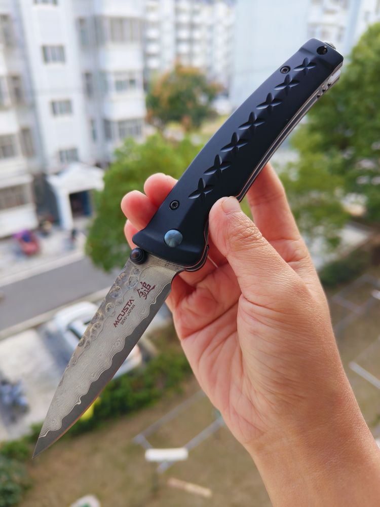 Mcusta Knives 大马士革钢 铝合金柄 MC-0161D 900