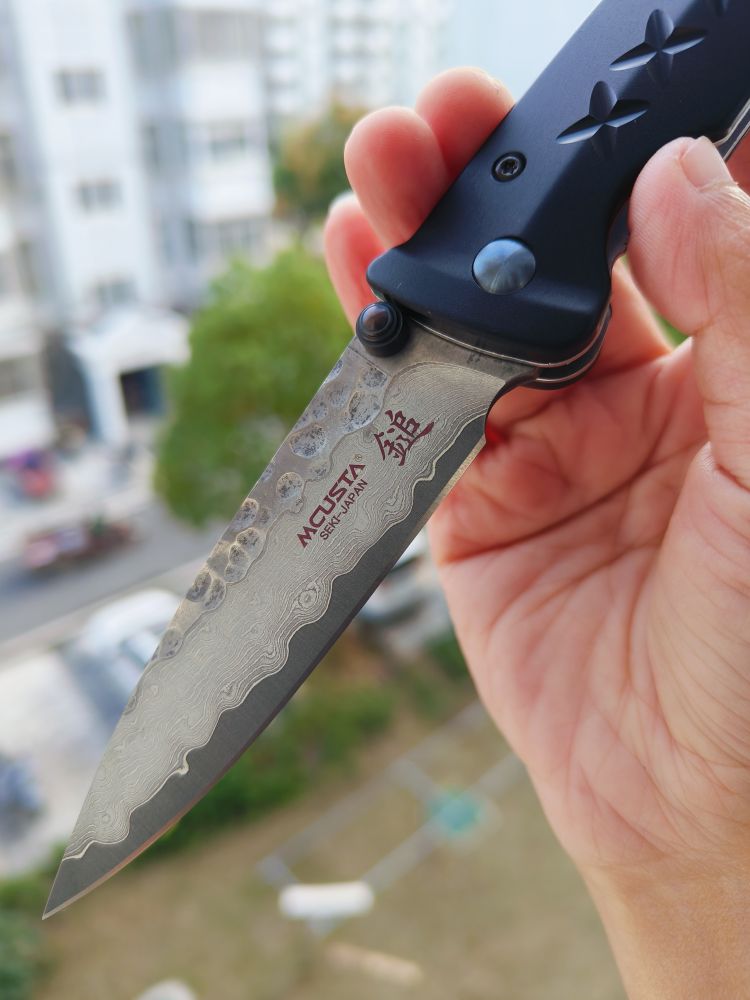 Mcusta Knives 大马士革钢 铝合金柄 MC-0161D 900